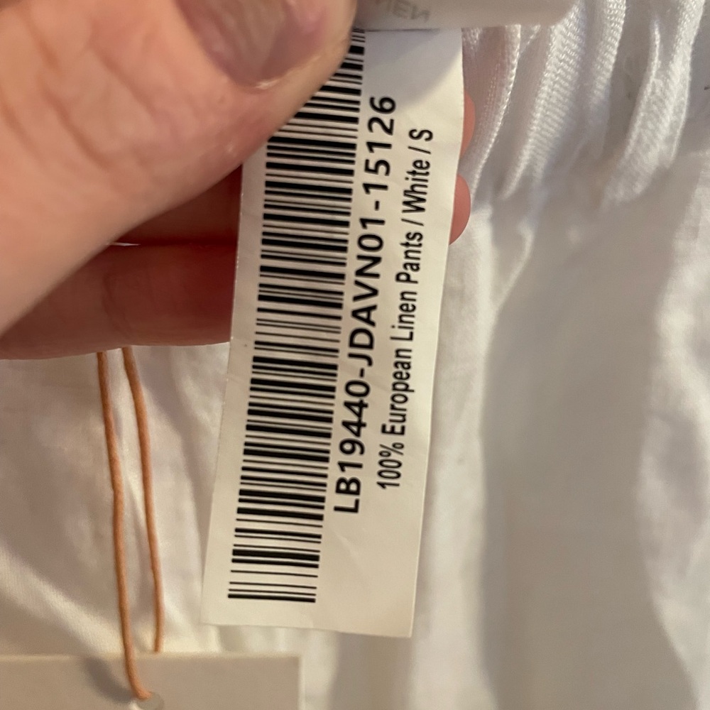 Quince NEW 100% European Linen Pants | women’s small - Picture 6 of 6
